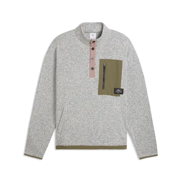 PUMA PUMA x GUMTREE GOLF & NATURE CLUB Golf Sweatshirt Men, Sport, Warm White Heather, M