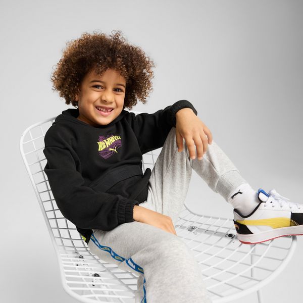 PUMA Puma x HOT WHEELS™ Relaxed Graphic Hoodie Kids, Black, Size 2-3Y, Clothing