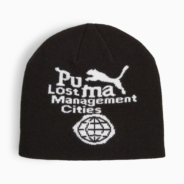 PUMA PUMA x Lmc Cuffless Beanie Hat, Black