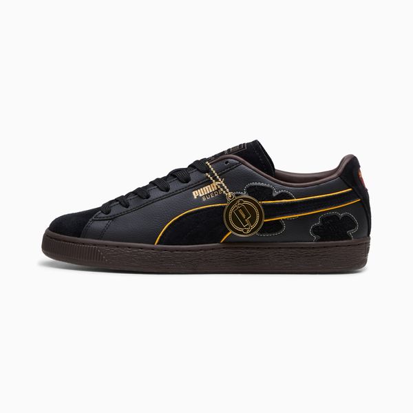 PUMA PUMA x One Piece Suede Blackbeard Teech Sneakers Unisex, Black/Dark Chocolate