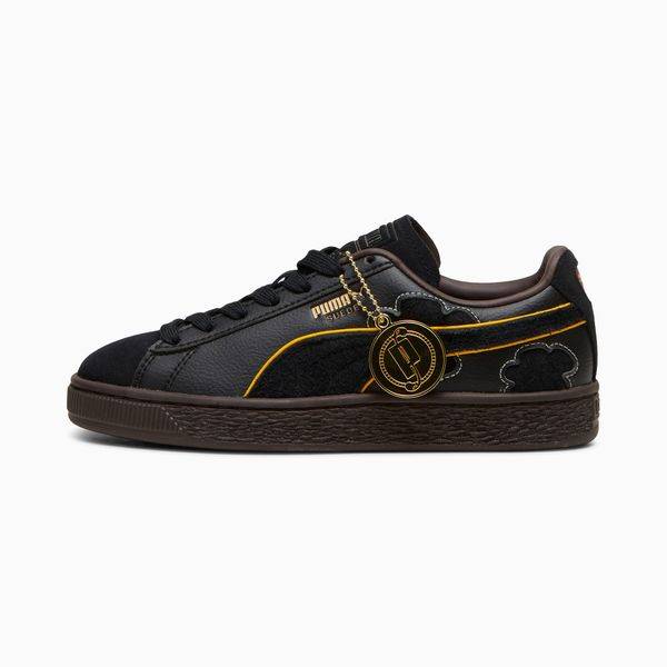 PUMA PUMA x One Piece Suede Blackbeard Teech Sneakers Youth, Black/Dark Chocolate