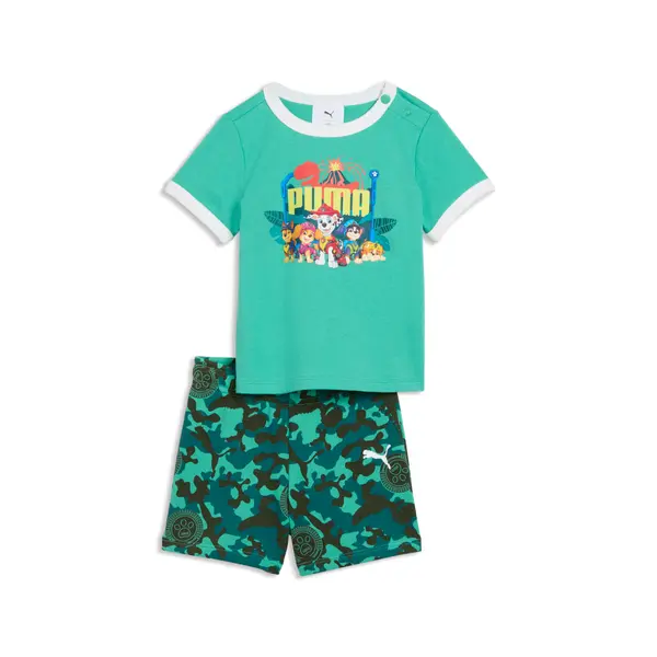 PUMA PUMA x PAW PATROL Minicats Tracksuit Toddlers, Collections, Vibrant Green, 4-6M