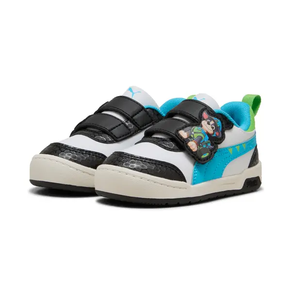 PUMA PUMA x PAW PATROL Multiflex 2 Sneakers Toddlers, Collections, White/Bright Aqua, 19