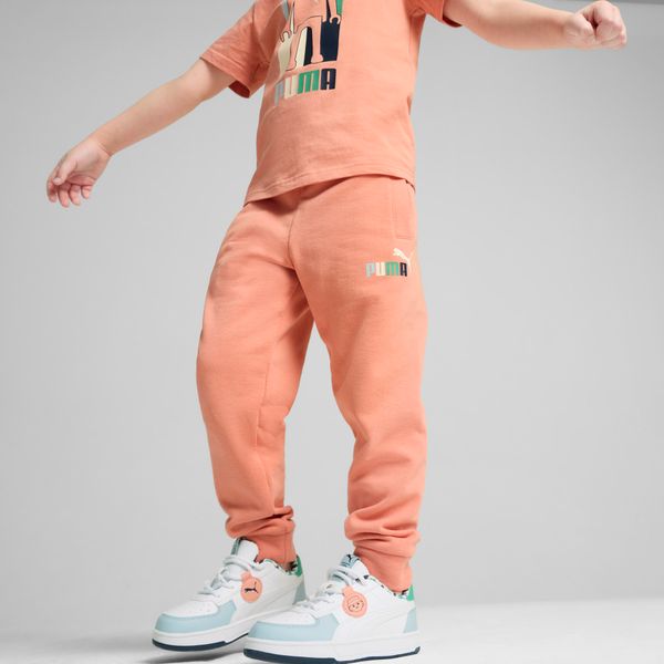 PUMA Puma x PLAYMOBIL® Sweatpants Kids, Pink, Size 4-5Y, Clothing