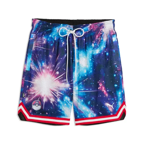 PUMA PUMA x POKÉMON Mewtwo Relaxed Basketball Shorts Men, Sports, Black/Aop, S