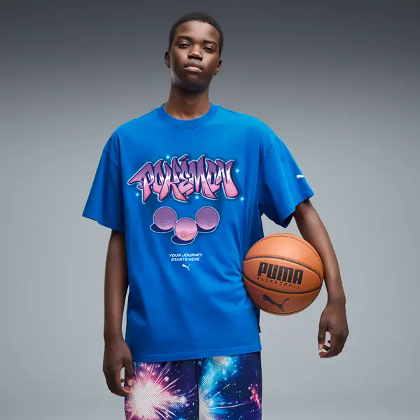 PUMA PUMA x POKÉMON Oversized Tee Men, Clothing, Royal, S