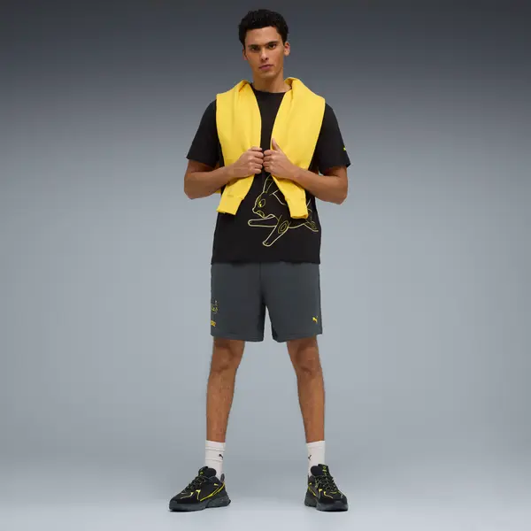 PUMA PUMA x POKÉMON Relaxed 7" Shorts Men, Clothing, Strongray, S