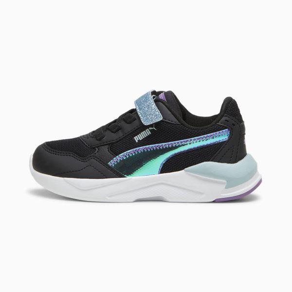 PUMA PUMA X-Ray Speedlite Deep Dive Kids' Sneakers, Black/Ultraviolet/Turquoise Surf
