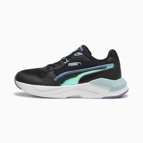 PUMA PUMA X-Ray Speedlite Deep Dive Youth Sneakers, Black/Ultraviolet/Turquoise Surf