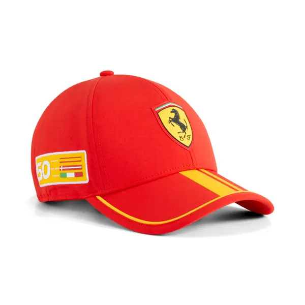PUMA PUMA x SCUDERIA FERRARI HYPERCAR Replica Lemans Baseball Cap, Motorsport, Red/50, OSFA