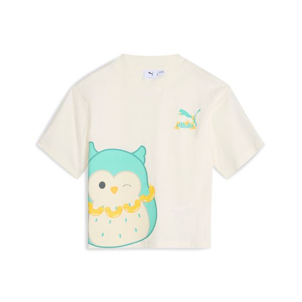 PUMA Puma X SQUISHMALLOWS Tee Kids, White, Size 7-8Y, Clothing