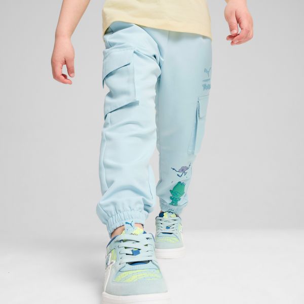 PUMA Puma x TROLLS Cargo Pants Kids, Blue, Size 5-6Y, Clothing