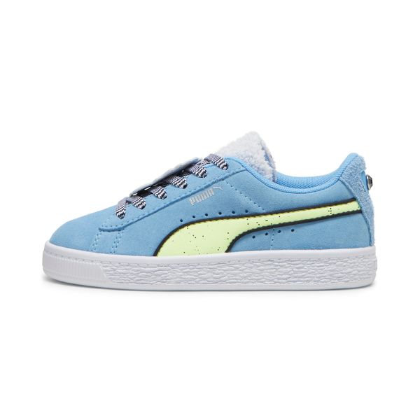 PUMA Puma x TROLLS Suede Kids' Sneakers, Blue, Size 35, Shoes