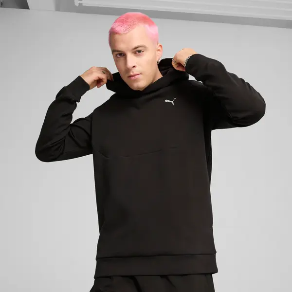 PUMA PUMATECH Hoodie Men, Clothing, Black, L