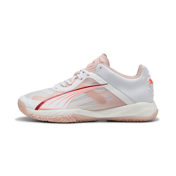 PUMA Women's Puma Accelerate NITRO™ SQD Indoor Shoes, White, Size 35.5, Shoes