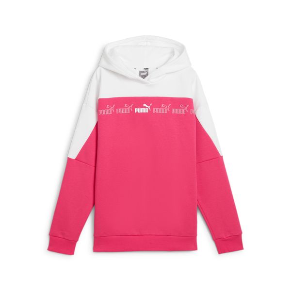 PUMA Women's Puma Around the Block Hoodie, Pink, Size XS, Clothing