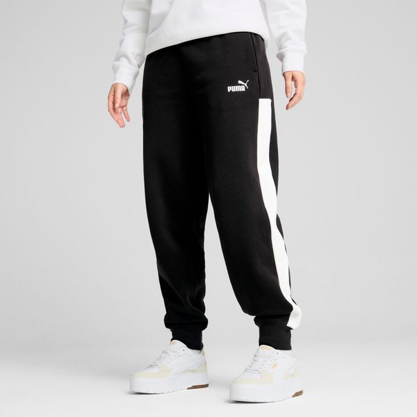 PUMA Women's Puma Around The Block Sweatpants, Black, Size S, Clothing