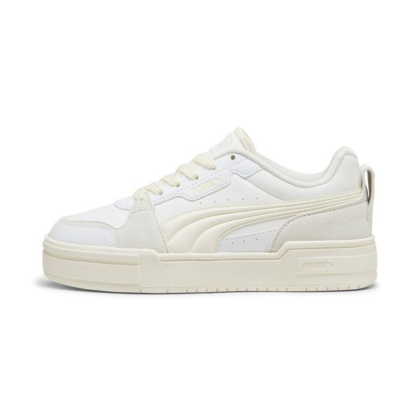 PUMA Women's Puma CA Pro Lux III Winter Volume Sneakers, White, Size 37.5, Shoes