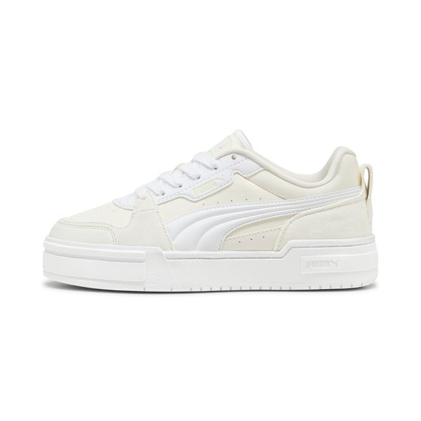 PUMA Women's Puma CA Pro Lux III Winter Volume Sneakers, White, Size 40, Shoes