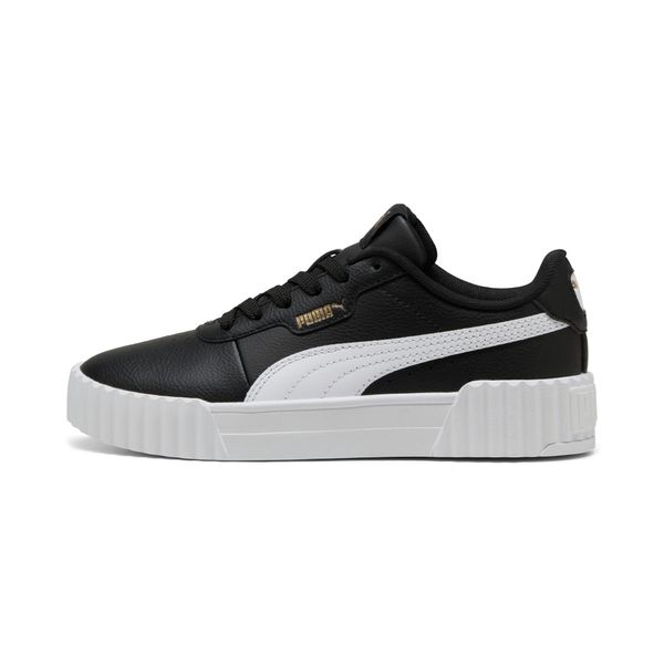 PUMA Women's Puma Carina 3.0 Sneakers Youth, Black, Size 39, Shoes