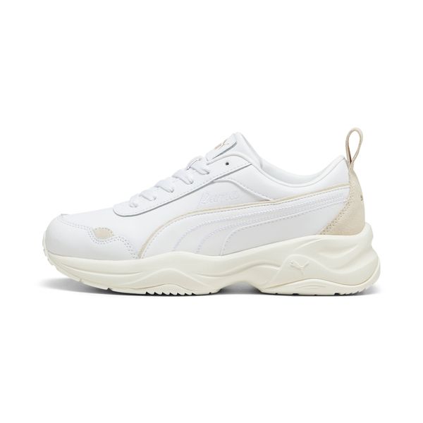 PUMA Women's Puma Cilia Mode Lux Sneakers, White, Size 37, Shoes