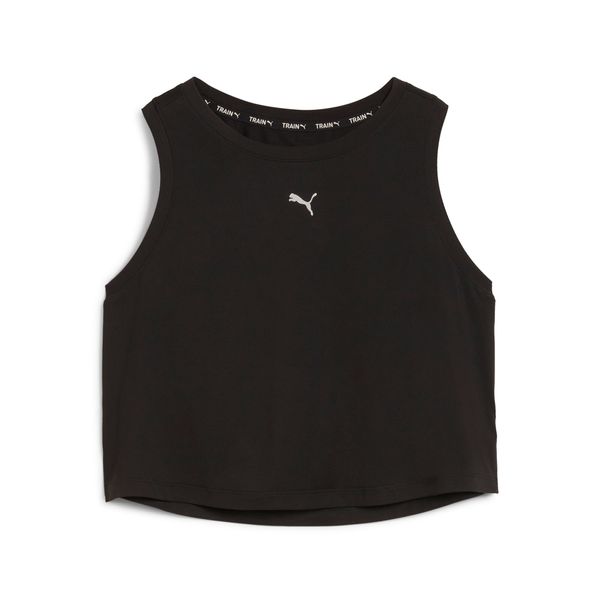 PUMA Women's Puma CLOUDSPUN Tank, Black, Size L, Clothing