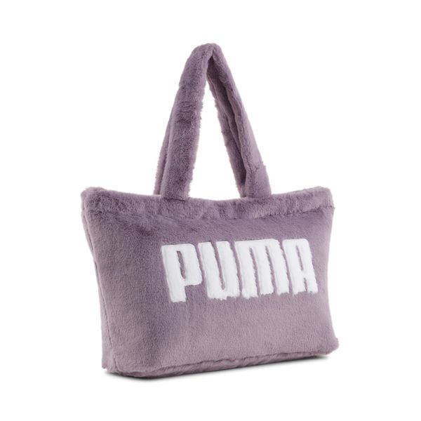 PUMA Women's Puma Core Fur Shopper, Purple, Accessories