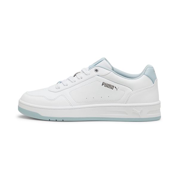 PUMA Women's Puma Court Classy Sneakers, White, Size 37.5, Shoes