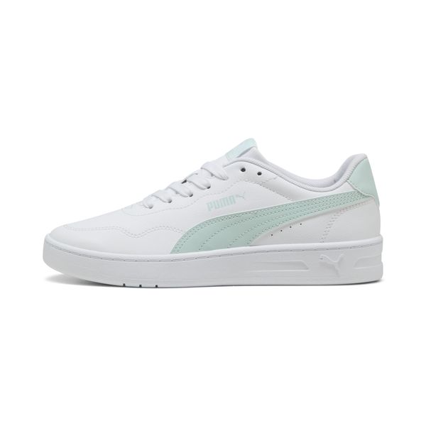 PUMA Women's Puma Court Lally Sneakers, White, Size 39, Shoes