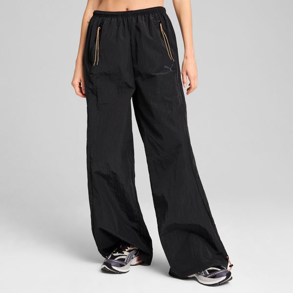 PUMA Women's Puma DARE TO Parachute Pants, Black, Size M, Women