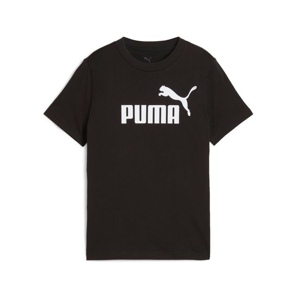 PUMA Women's Puma ESS No. 1 Logo Tee Youth, Black, Size 9-10Y, Age