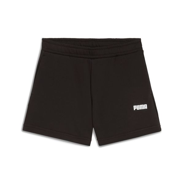 PUMA Women's Puma Essentials Small Logo Shorts Youth, Black, Size 15-16Y, Clothing