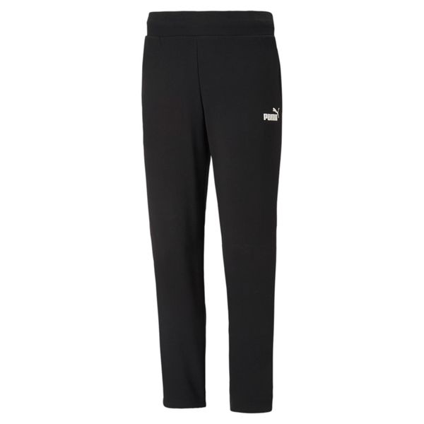 PUMA Women's Puma Essentials Sweatpants, Black, Size M, Clothing