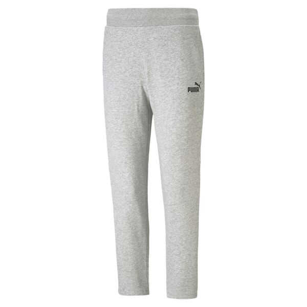 PUMA Women's Puma Essentials Sweatpants, Gray, Size L, Clothing