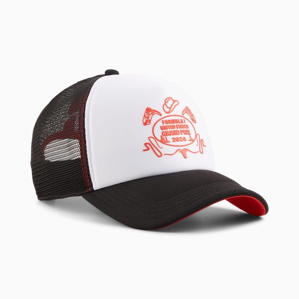 PUMA Women's PUMA F1 USA Baseball Cap, Black