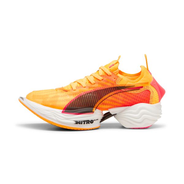 PUMA Women's Puma FAST-R NITROâ¢ Elite 2 Running Shoes, Orange, Size 40.5, Shoes