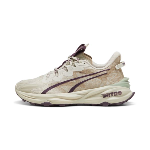 PUMA Women's Puma Fast-Trac NITRO™ 3 Trail Running Shoes, Beige, Size 39, Shoes