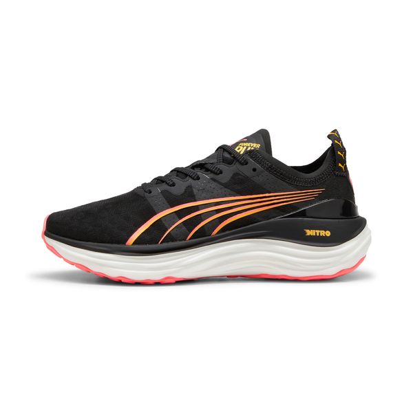 PUMA Women's Puma Forever Run NITROâ¢'s Running Shoes, Black, Size 40.5, Shoes