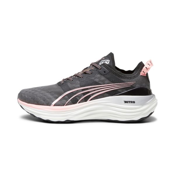 PUMA Women's Puma Forever Run NITRO™'s Running Shoes, Black, Size 39, Shoes