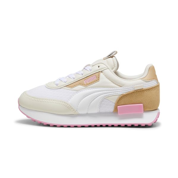 PUMA Women's Puma Future Rider Pastel Trainers, White, Size 37.5, Shoes