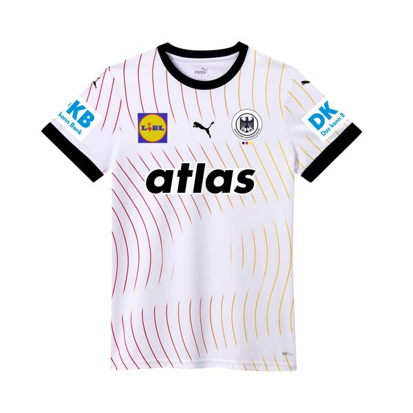PUMA Women's Puma Germany Handball 2025 Home Jersey, White, Size 3XL, Clothing