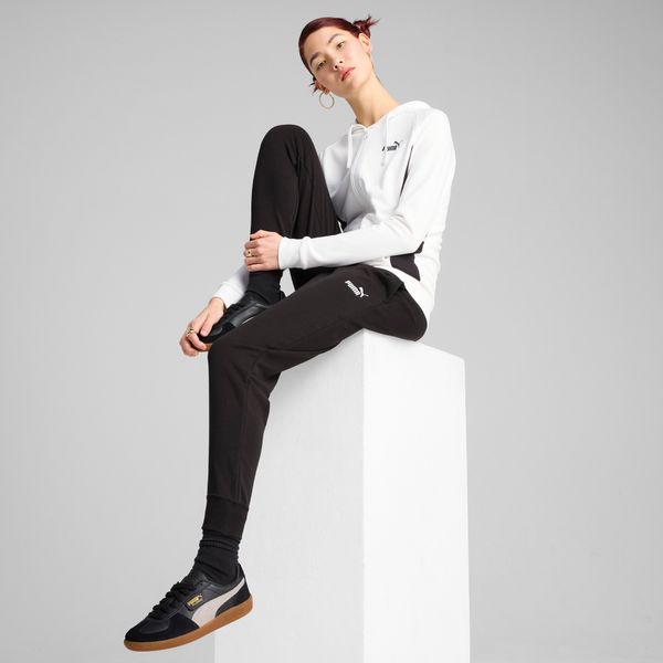 PUMA Women's Puma Hooded Sweat Suit, White, Size XS, Clothing