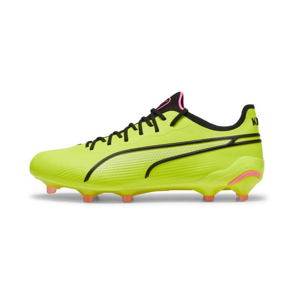 PUMA Women's Puma KING ULTIMATE FG/AG's Football Boots, Green, Size 40, Shoes