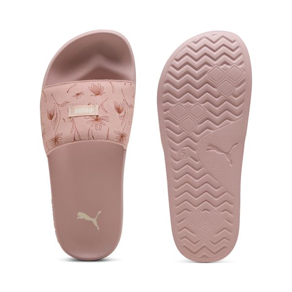 PUMA Women's Puma Leadcat 2.0 Crafted Flowers Slides, Pink, Size 38, Shoes