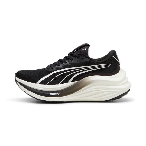 PUMA Women's Puma Mag Max NITROâ¢ Running Shoes, Black, Size 40.5, Shoes