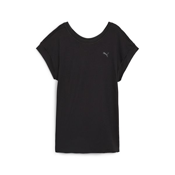 PUMA Women's Puma Maternity STUDIO's Training T-Shirt, Black, Size M, Clothing