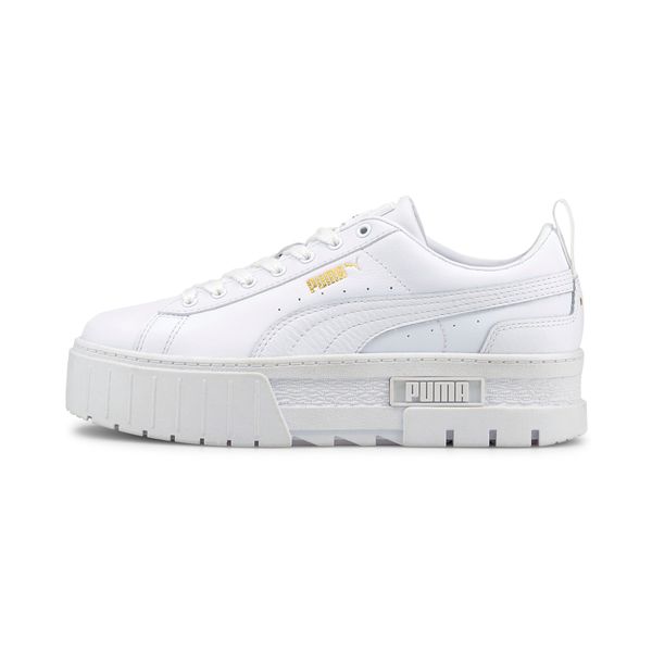 PUMA Women's Puma Mayze Classic's Trainers, White, Size 36, Shoes