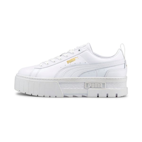 Puma Women's Puma Mayze Classic's Trainers, White, Size 39, Shoes