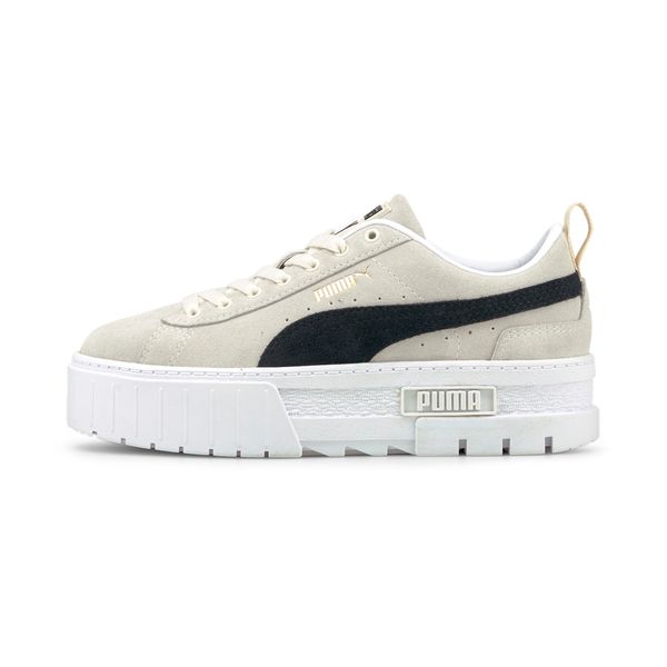 PUMA Women's Puma Mayze's Trainers, White, Size 37, Shoes