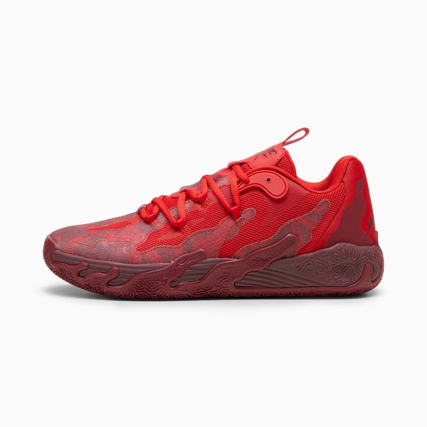 PUMA Women's PUMA Mb.03 Lo Team Basketball Shoe Sneakers, Regal Red/For All Time Red